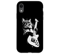 Carcasa para iPhone XR Rock Cat Playing Guitar - Funny Guitar Cat