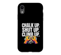 Carcasa para iPhone XR Rock Climbing Bouldering Chalk Up Climb Hands