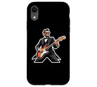 Carcasa para iPhone XR Rockin President Guitarra Día de la Independencia Americana USA Cool