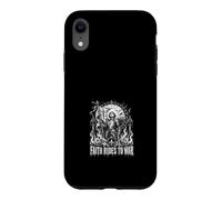 Carcasa para iPhone XR Rollos de Batalla a la fantasía del Caballero Medieval