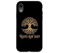 Carcasa para iPhone XR Roots Run Deep Family Heritage Ancestry Linaje Genealogía