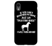 Carcasa para iPhone XR Ropa Paso Fino - Divertido diseño increíble para Amantes de los Caballos
