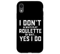 Carcasa para iPhone XR Roulette Player Funny Gear For People Who Play Roulette Game