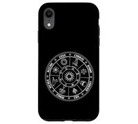 Carcasa para iPhone XR Rueda Germánica del Año Wiccan Festival Pagano