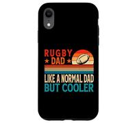 Carcasa para iPhone XR Rugby Dad Like A Normal Dad But Cooler - Funny Father's Day