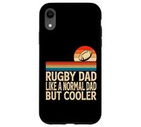 Carcasa para iPhone XR Rugby Dad Like A Normal Dad But Cooler - Funny Father's Day