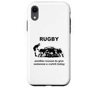 Carcasa para iPhone XR Rugby Otra Razón para Dar A Alguien Un Cwtch Hoy