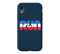 Carcasa para iPhone XR Run Vintage Red White & Blue Retro Runner Graphic
