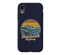 Carcasa para iPhone XR Ruta panorámica Nacional 212 Retro de la autopista Beartooth