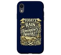 Carcasa para iPhone XR Sabiduría Escocesa sobre la Lluvia y el Whisky