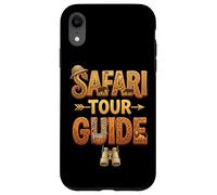 Carcasa para iPhone XR Safari Guía Turístico Disfraz Zoo Safari Tour Carnaval Fasching