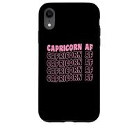 Carcasa para iPhone XR Sagitario AF Retro Vintage Style Capricornio Signo del Zodiaco