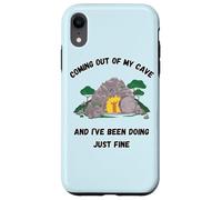 Carcasa para iPhone XR Saliendo de mi Cueva y he Estado Haciendo una Buena canción