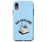 Carcasa para iPhone XR Salir Offline Camping Senderismo