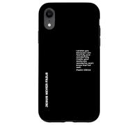 Carcasa para iPhone XR Salmos 139:14, Maravillosamente Hecho, Eres Suficiente, Cristiano