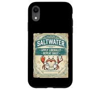 Carcasa para iPhone XR Saltwater Doctor Crab Ocean Vintage Design