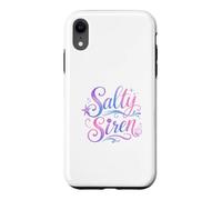 Carcasa para iPhone XR Salty Siren Mermaid Lover Beach Coastal Ocean Cute Mermaid
