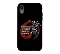 Carcasa para iPhone XR Samurai Miyamoto Musashi Sabiduría Ronin