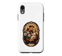 Carcasa para iPhone XR San Antonio De Padua Reza por Nosotros Sagrado Mosaico Arte Fe