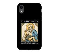 Carcasa para iPhone XR San Pedro Rock Clásico Vibra Católica Petros sobre Esta Roca
