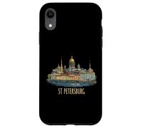 Carcasa para iPhone XR San Petersburgo Rusia Viaje Souvenir City Monumento Regalo