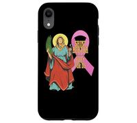 Carcasa para iPhone XR Santa Agatha Cáncer de Mama Cinta Patrona Santa Enfermeras Católica
