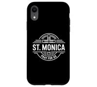 Carcasa para iPhone XR Santa Mónica ruega por Nosotros Patrona Católica