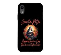 Carcasa para iPhone XR Santa Rita de Cascia agradezco Las bendiciones recibidas