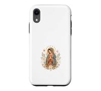 Carcasa para iPhone XR Santísima Virgen María Sagrada Flores de Oración
