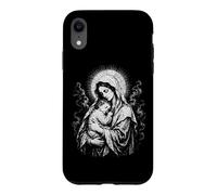 Carcasa para iPhone XR Santísima Virgen María Sosteniendo al Niño Jesús Sagrado