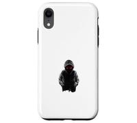 Carcasa para iPhone XR Scary Stranger Devil Eyes Diseño de Arte de Terror