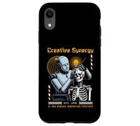 Carcasa para iPhone XR Sci Fi Creative Synergy AI Humanos innovando Juntos