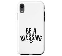 Carcasa para iPhone XR Sé una bendición, Atleta Cristiano, Valiente, Cristiano