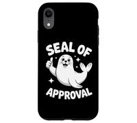 Carcasa para iPhone XR Seal of Approval Pun Funny Seal