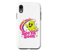 Carcasa para iPhone XR See Ya Soon Moon Cute Spooky Halloween Stars Kawaii