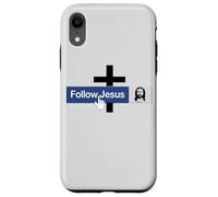 Carcasa para iPhone XR Seguir Jesús Fe Libro Cristiano Cruz Amor Cristo Biblia