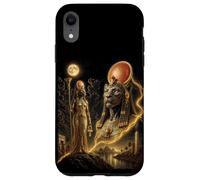 Carcasa para iPhone XR Sekhmet Bastet ISIS Diosa Africana Kemetic Egipto Arte