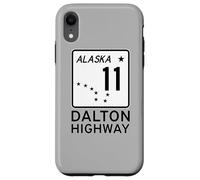 Carcasa para iPhone XR Señal de Carretera de Alaska, Ruta 11, de Dalton Highway