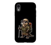 Carcasa para iPhone XR Senderismo Nutria al Aire Libre - Adventure Cute Camper Vibes