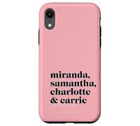 Carcasa para iPhone XR Sex and The City Miranda, Samantha, Charlotte & Carrie