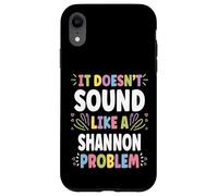 Carcasa para iPhone XR Shannon Personalized Women's Gift Custom Shannon