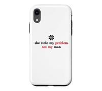 Carcasa para iPhone XR She Stole My Problem Not My Man Its Not My Problem Anymore