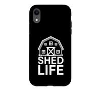 Carcasa para iPhone XR Shed Life For Cabins Builders Tiny Houses Handyman