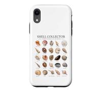 Carcasa para iPhone XR Shell Collector Conchas Marinas comunes del Mundo Arte Vintage