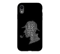 Carcasa para iPhone XR Sherlock Holmes Palabra Nube
