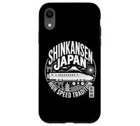 Carcasa para iPhone XR Shinkansen Japón Vintage Bullet Train & Fuji Kanji Souvenir