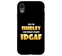 Carcasa para iPhone XR Shirley Joke Idgaf Meme Cute Halloween Costume For Shirleys