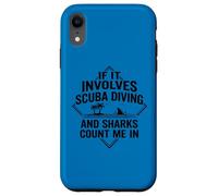 Carcasa para iPhone XR Si implica Buceo y Tiburones Cuenta Conmigo | Shark Diving