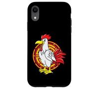 Carcasa para iPhone XR Signo Zodiacal Chino del Gallo (Rama de la Tierra)