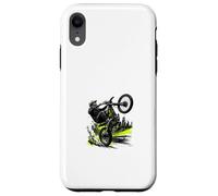 Carcasa para iPhone XR Silent Speed Wheelie Rider Urban Bike Gráfico